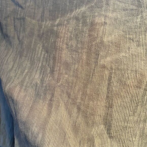 TOPSHOP blue‎ twist waist open front blouse - Picture 8 of 9